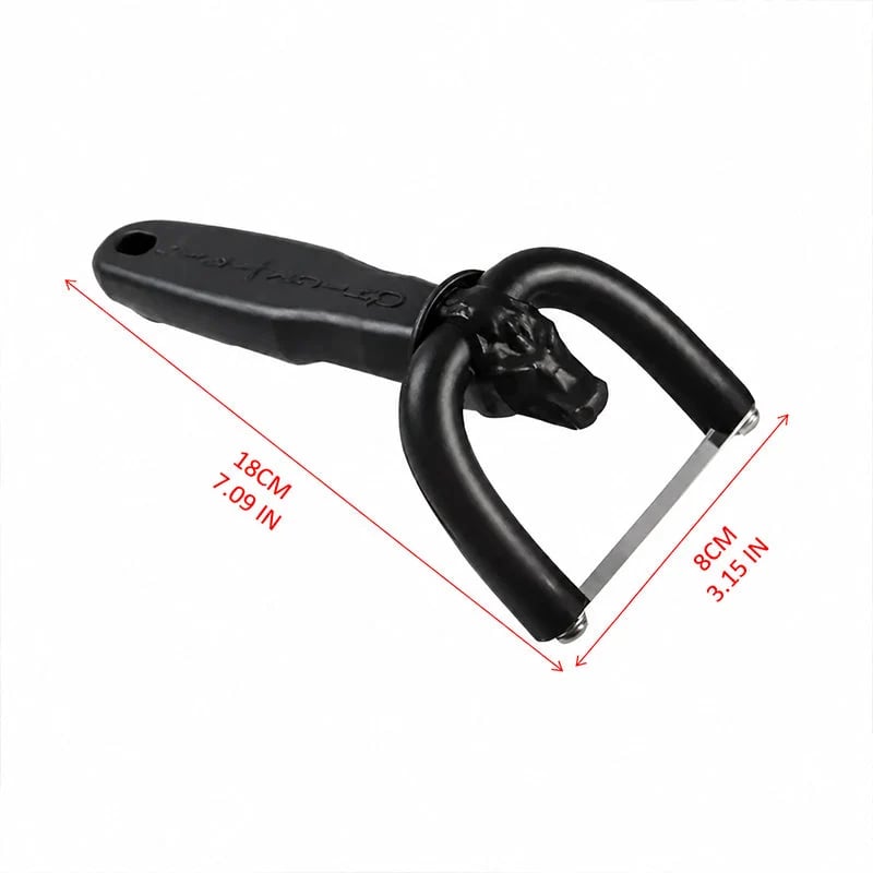 Handheld fat trimmer dimensions 18 by 8 centimeters