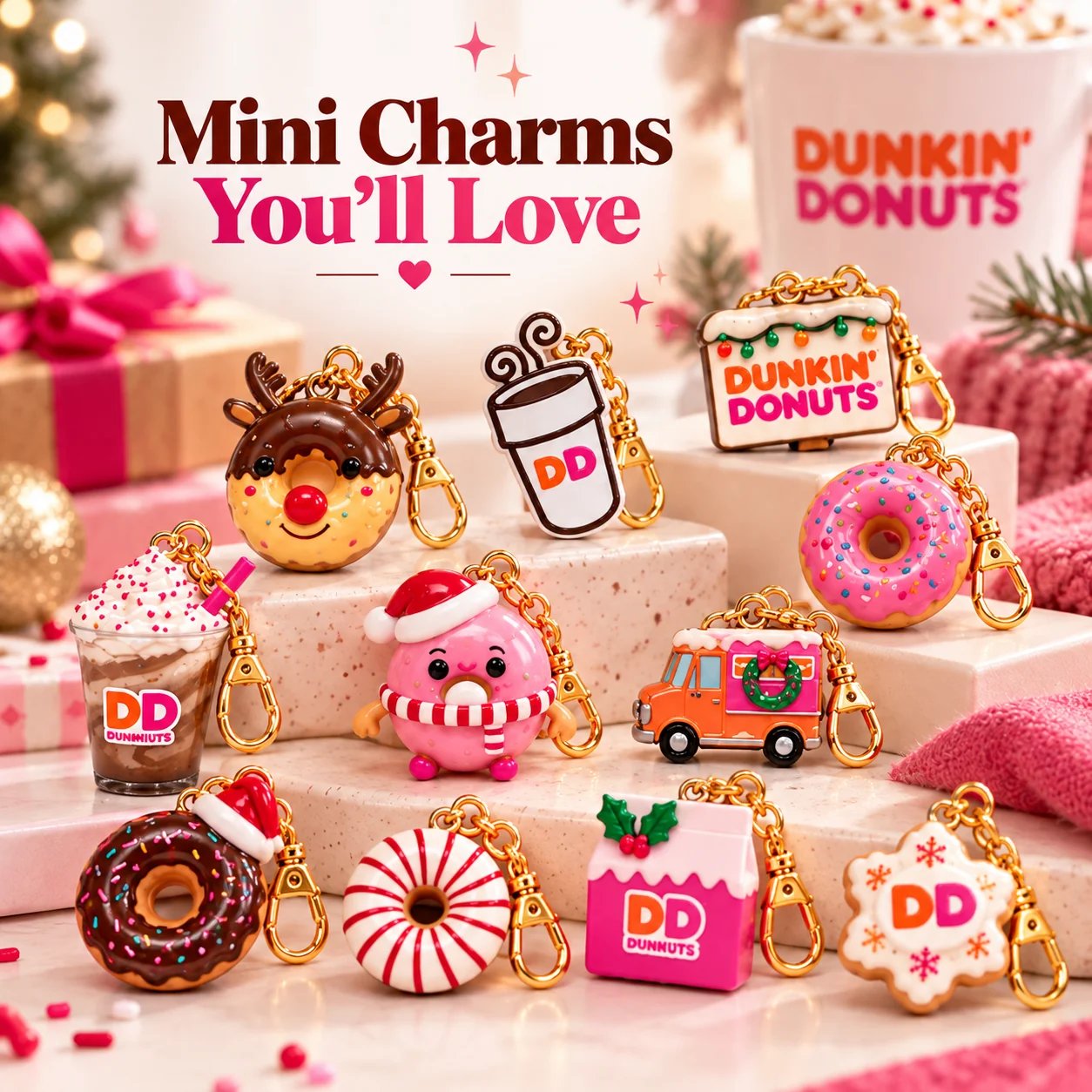 donut lover Christmas advent calendar gift