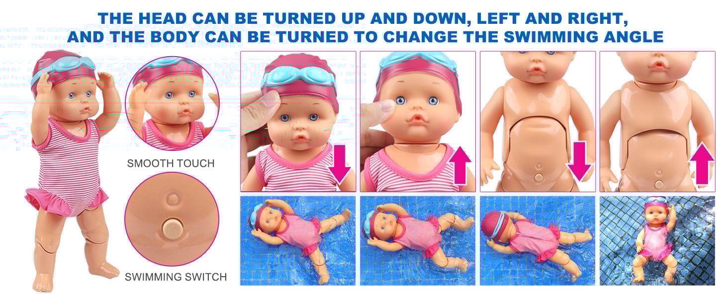 Make your kids love bathing and swimming!