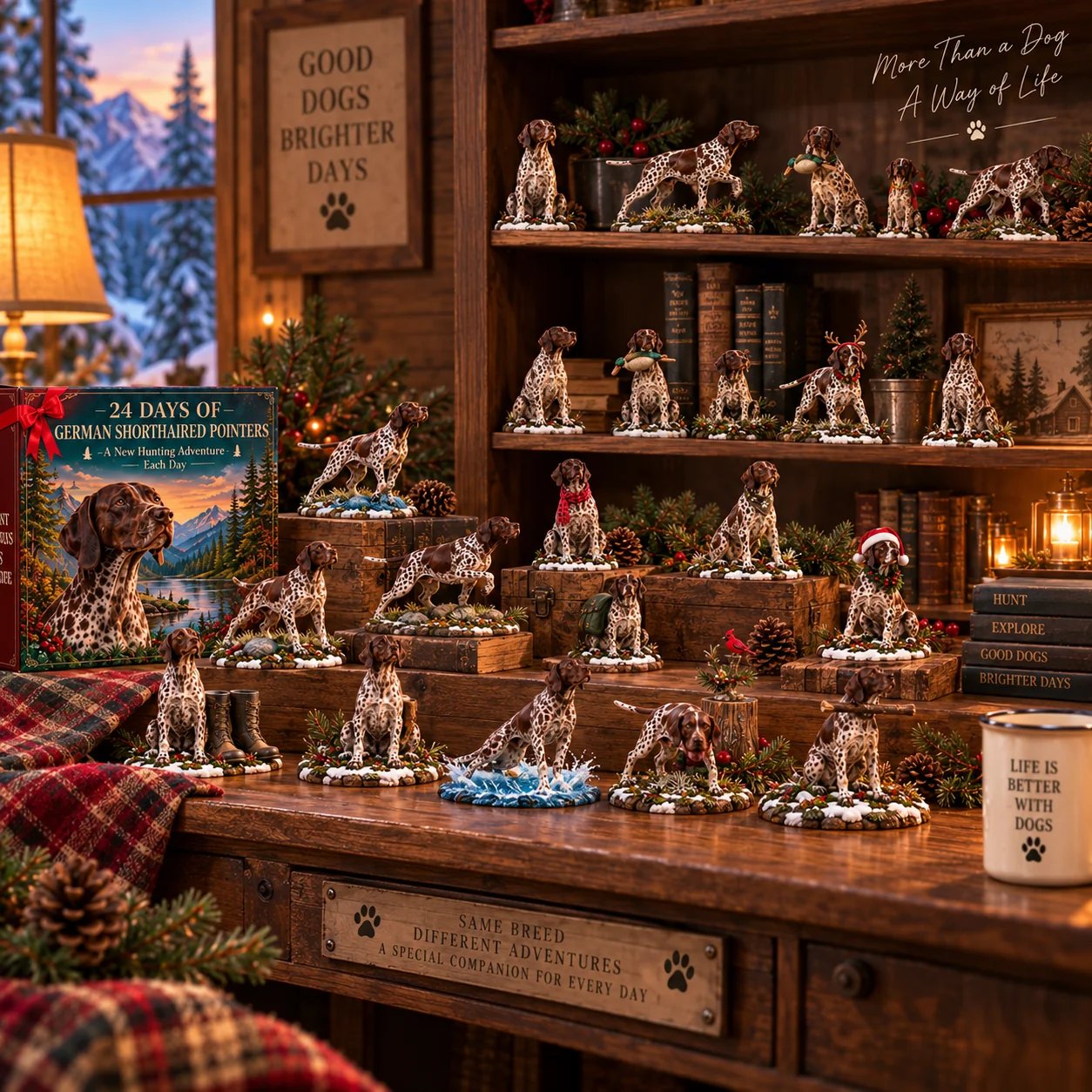 German Shorthaired Pointer 24-Day Advent Calendar view 5