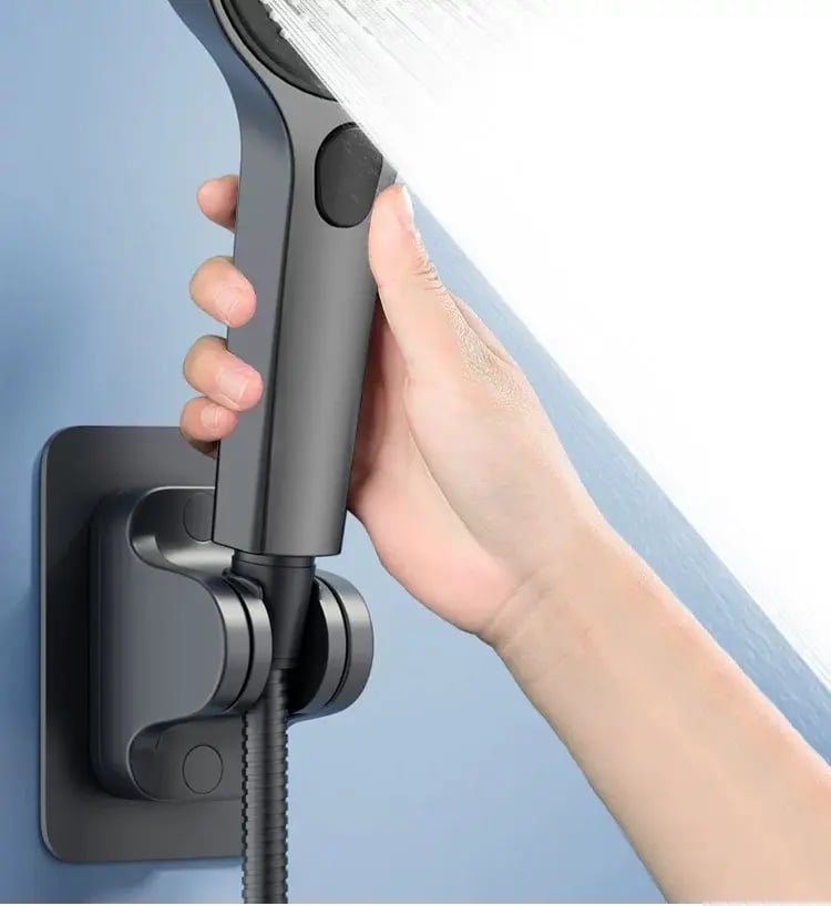 Product Introduction of Shower Head Hose&Bracket,Shower Head Set With 1.5m Hose,Bathroom Shower Equipment 4