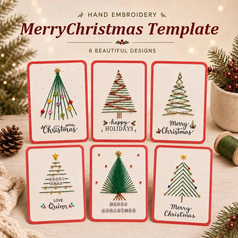Christmas string art card kit Christmas string art card kit