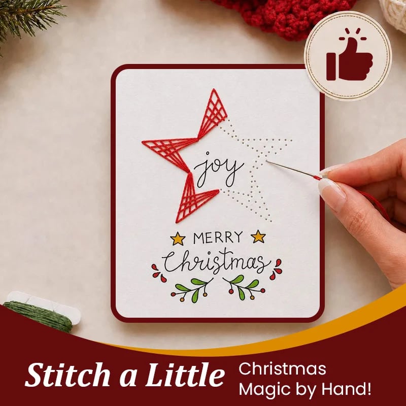 Beginner Christmas string art project