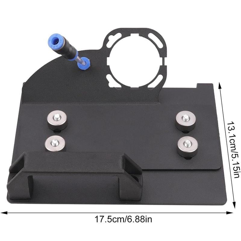 Product Introduction of 45 Degree Tile Chamfering Tool with Base Plate, Type 100 Angle Grinder Stand for Tile 45° Chamfer Cutting, Angle Grinder Stand for Cutting Ceramic Stone, Work Equipment for Men 1