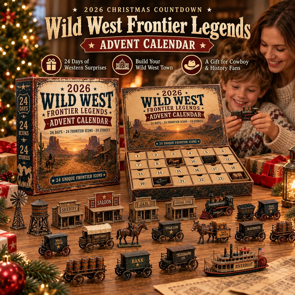 Wild West Frontier Advent Calendar