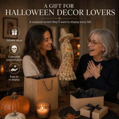 Early Halloween PromotionSkeleton Witch Ornament