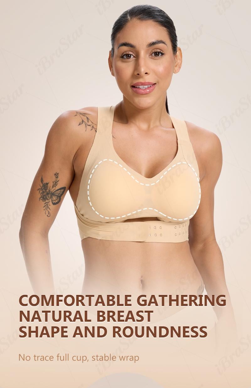 ăPostural correctionăWomenâs Beige Wireless Bra, Soft Breathable Non-removable Moulded Cups, Yoga Fitness Sportswear for Gym & Daily Training ăPostural correctionăWomenâs Beige Wireless Bra, Soft Breathable Non-removable Moulded Cups, Yoga Fitness Sportswear for Gym & Daily Training