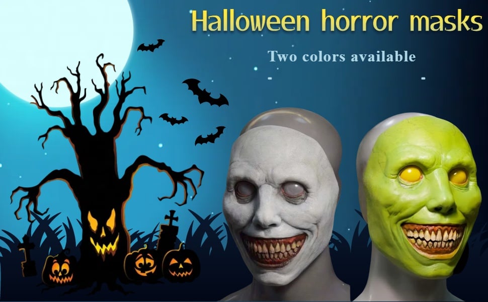 Halloween horror masks