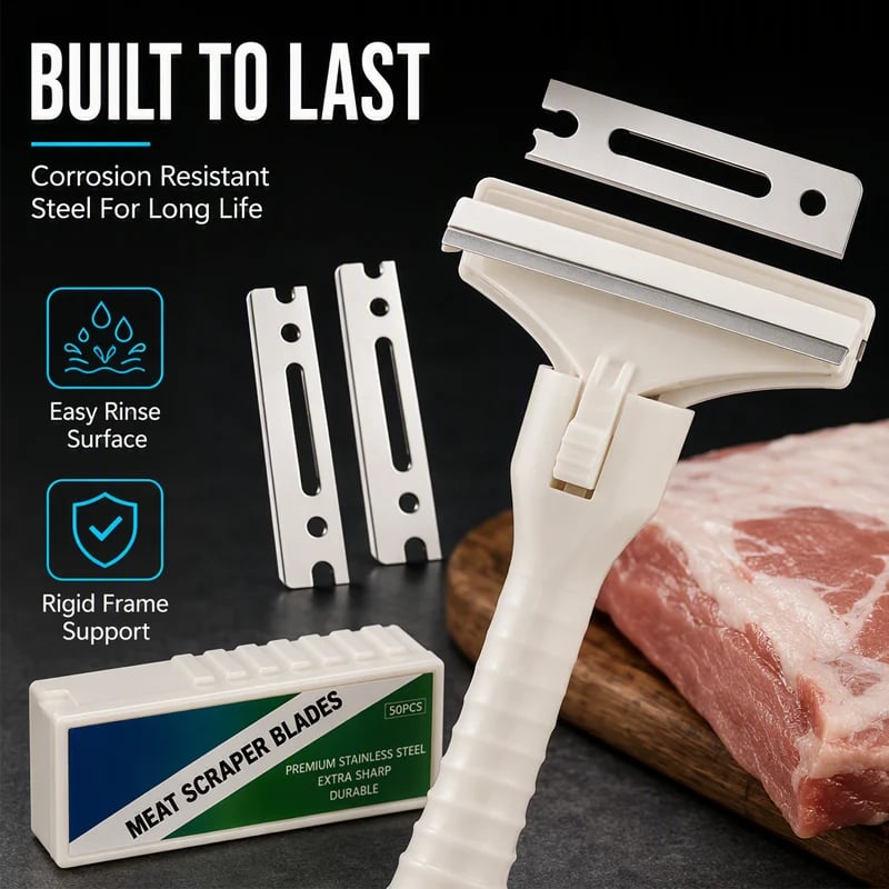 T shaped meat scraper