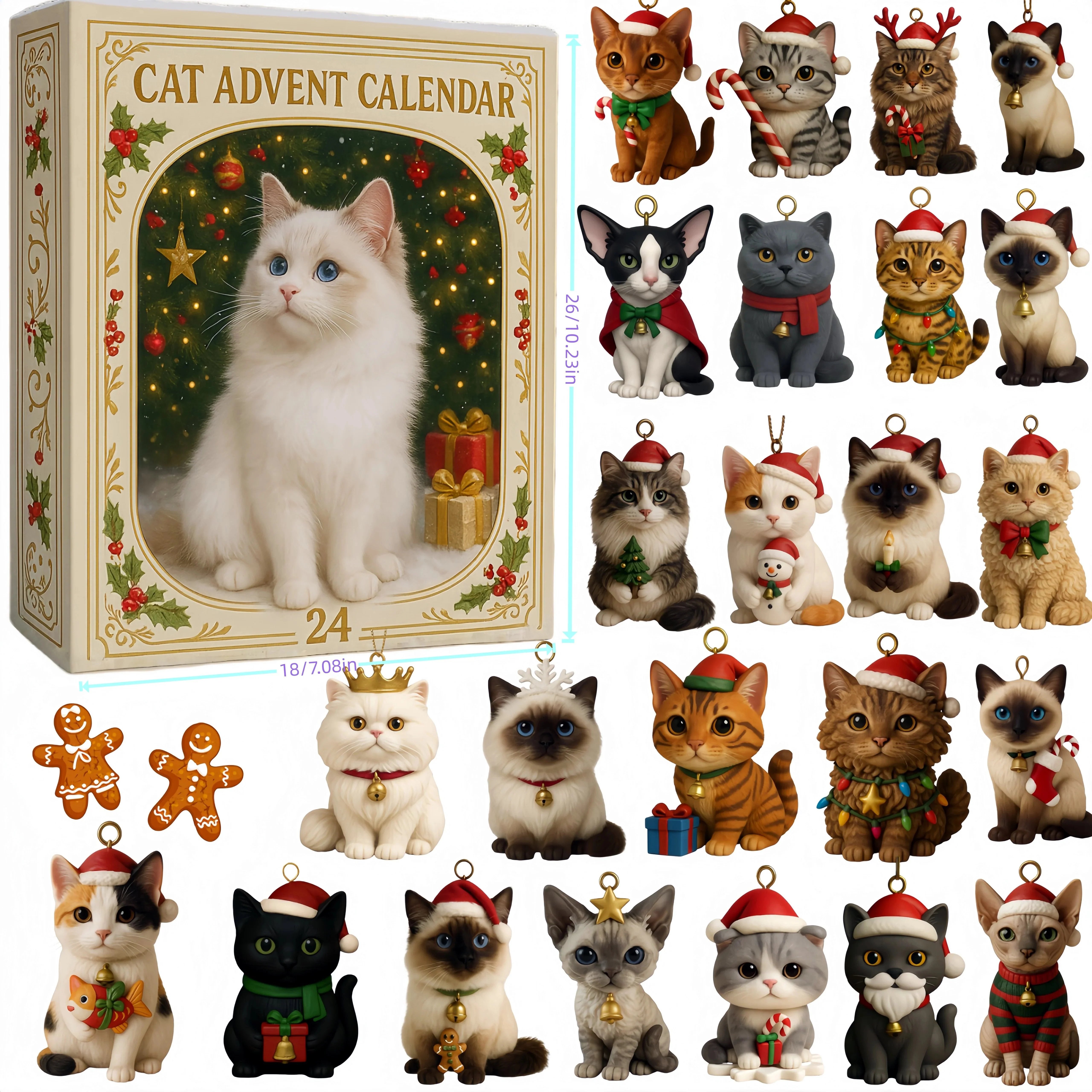 🎄 Purrfect Christmas 2025: Cat Lovers Advent Calendar 🐱🔥