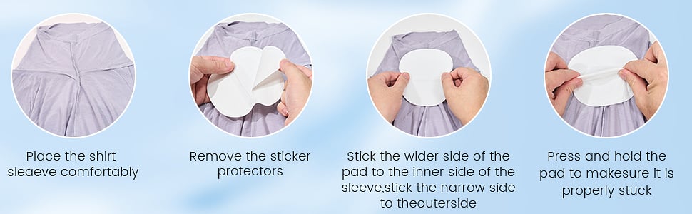 armpit sweat pads