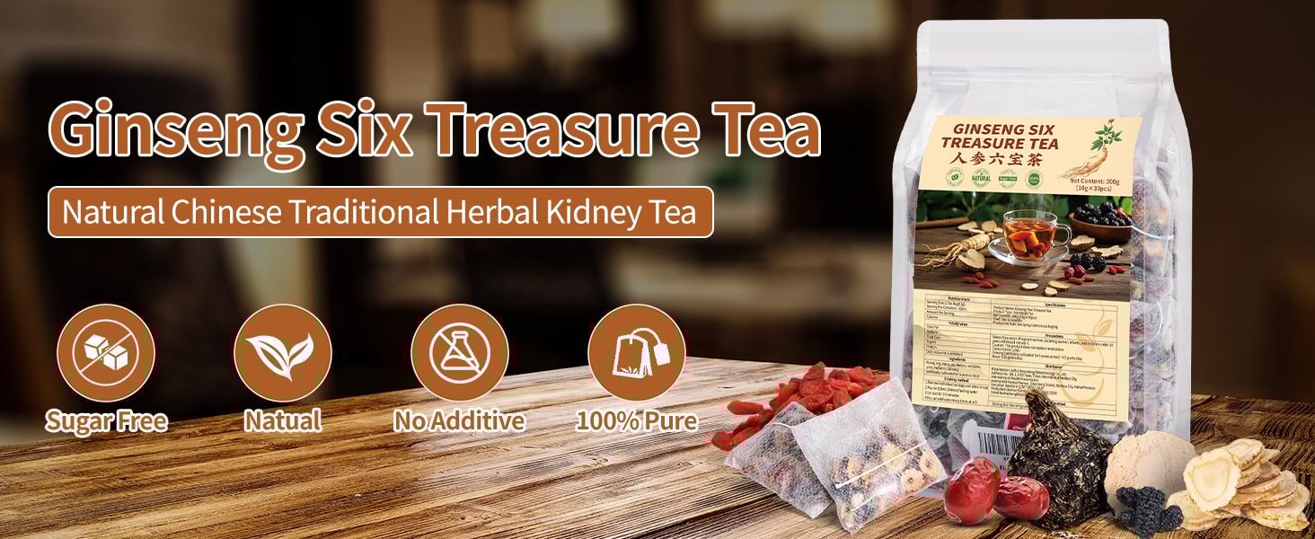 ginseng six treasure tea ginseng six treasure tea