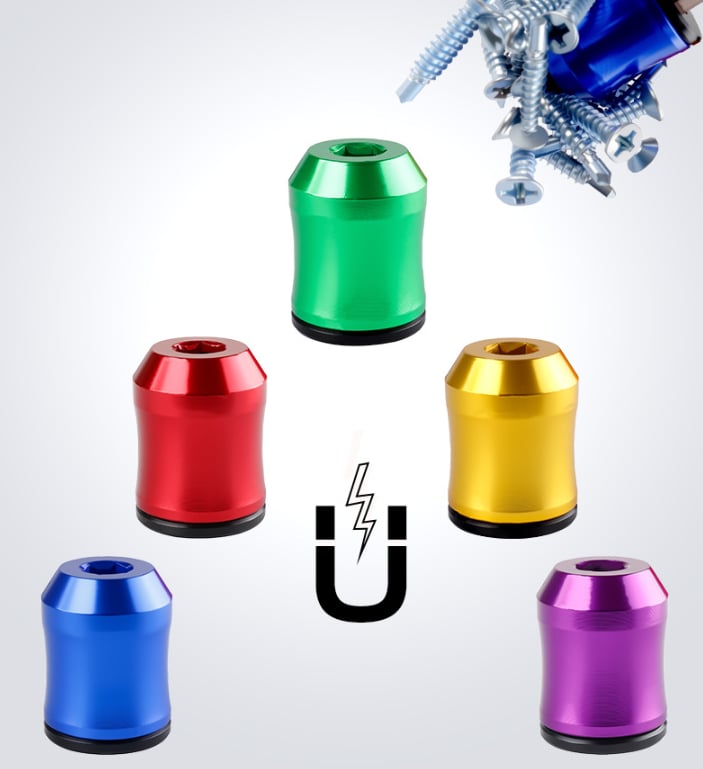 🔥Weekly Special: 49% OFF ⏰️- The Quantum Grip Strong Magnetic Screw Ring, 1/4 Inch/6.35mm Universal Magnetic Screw Ring Head