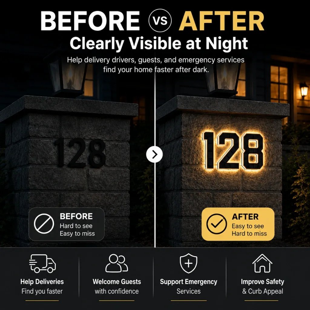 Solar panel charging and illuminated night glow