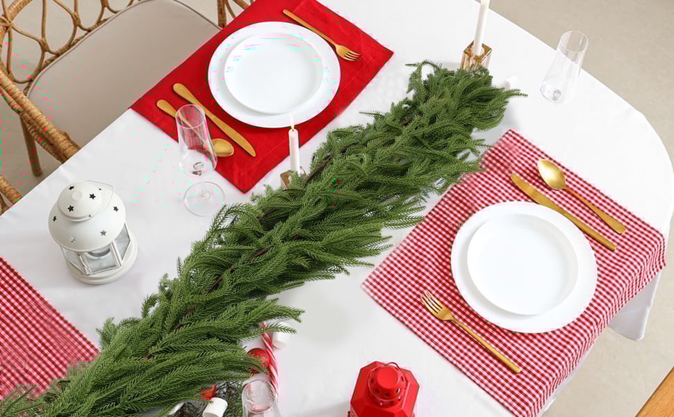 Norfolk pine garlands