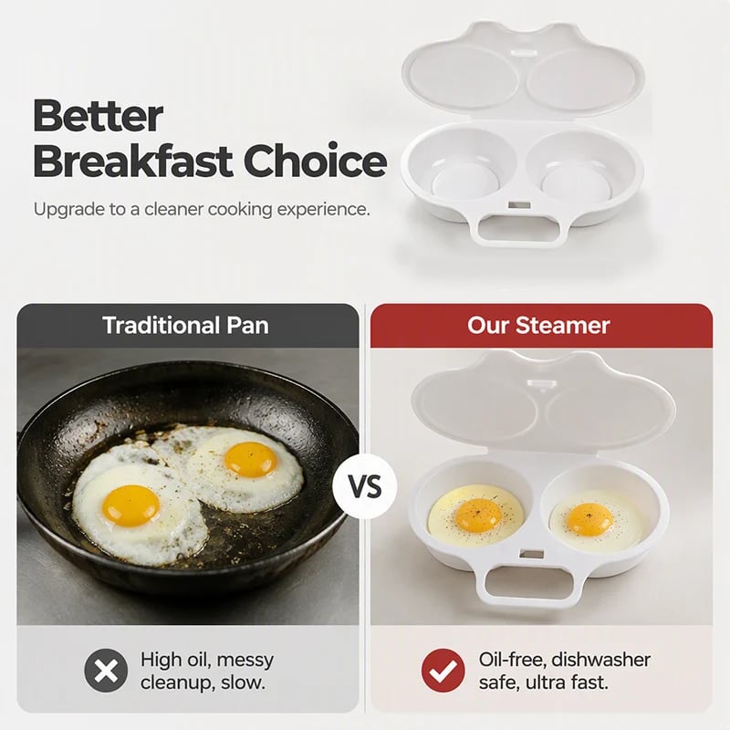 Easy microwave egg breakfast