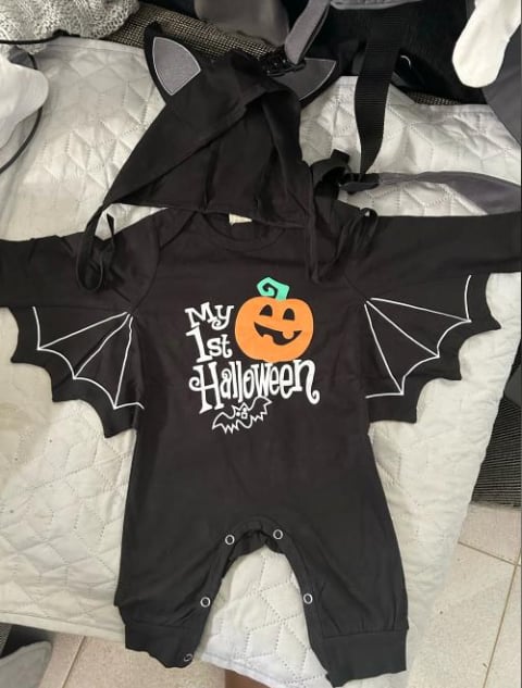 My First Halloween baby outfit