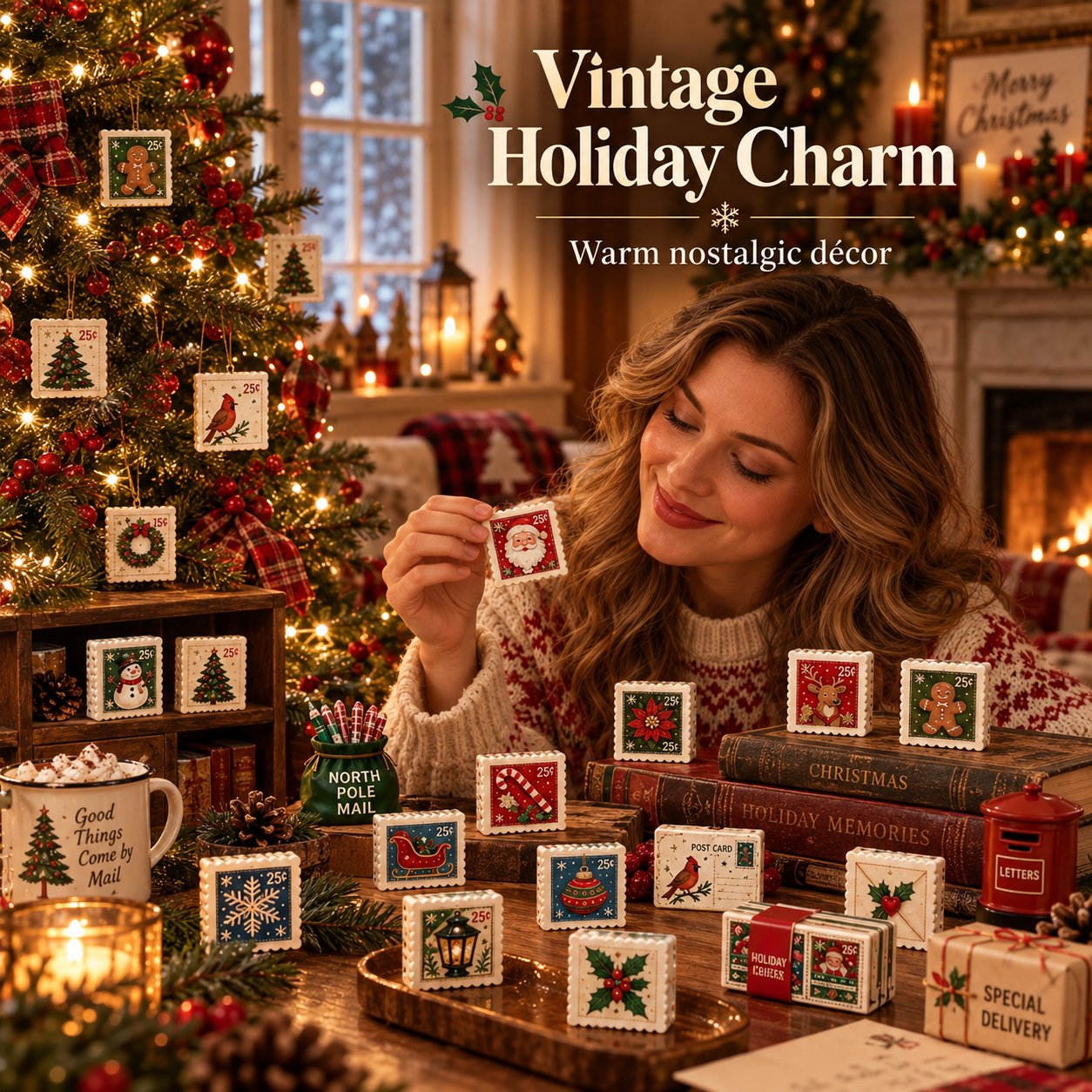Storybook Christmas stamps Advent box