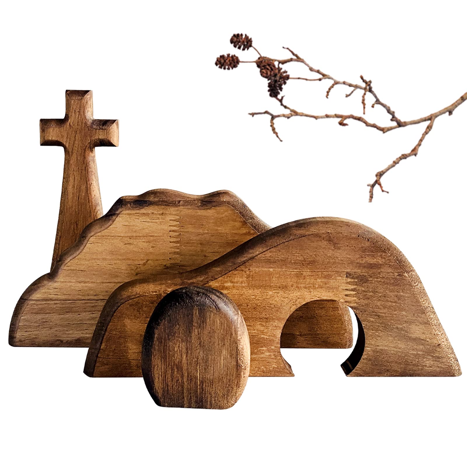 Easter Wooden Resurrection Set