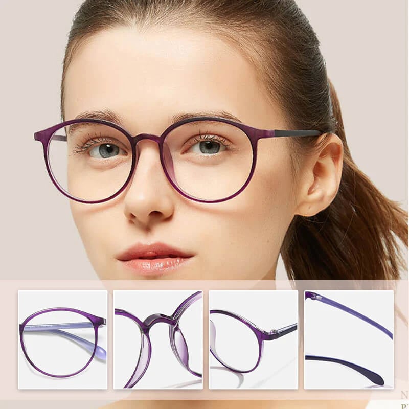 Anti Blue Light Anti Fatigue Youthful Eyeglass Upfirmness
