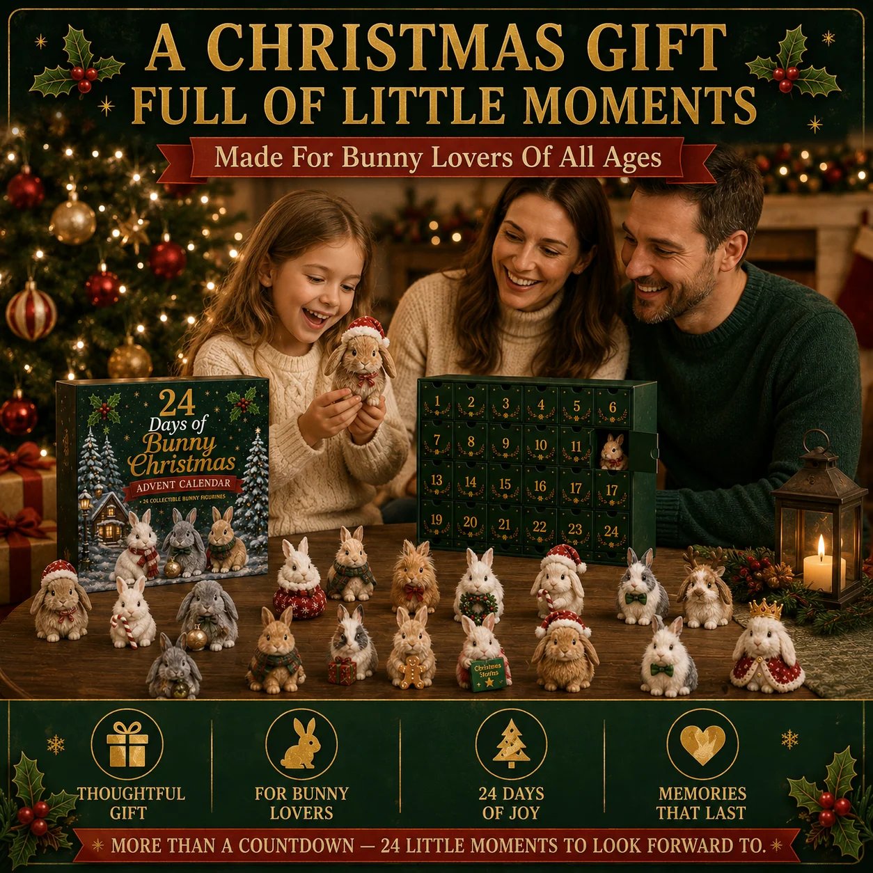 Christmas Bunny Gift