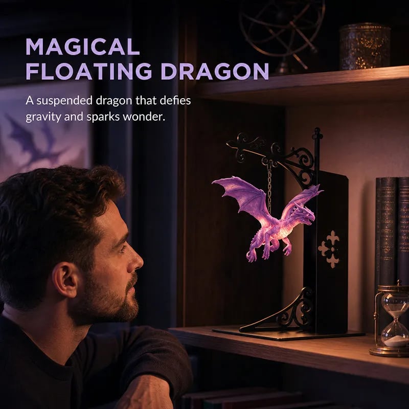 Dragon lamp soft LED ambient light