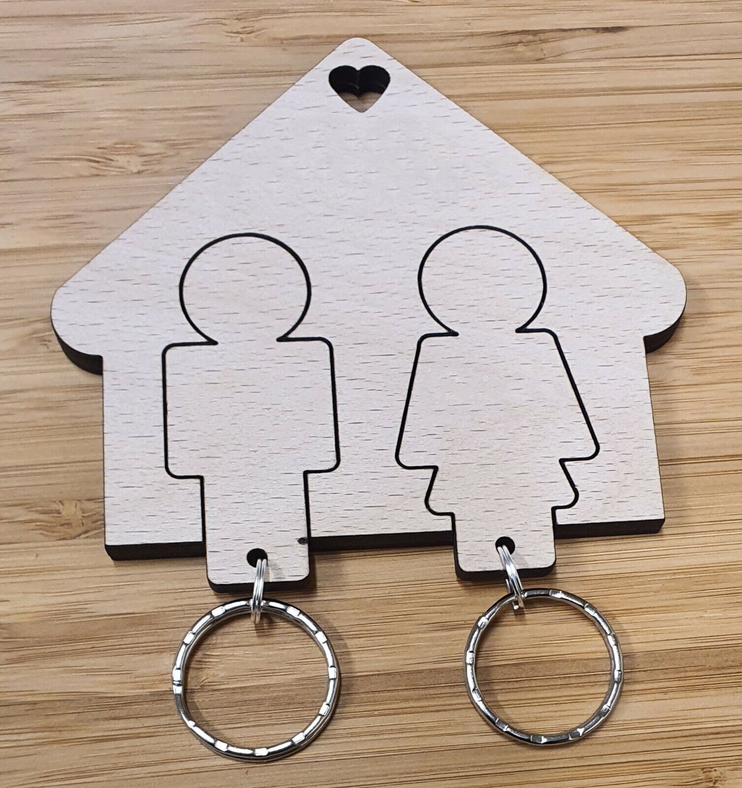 Family Personalized Key Holder