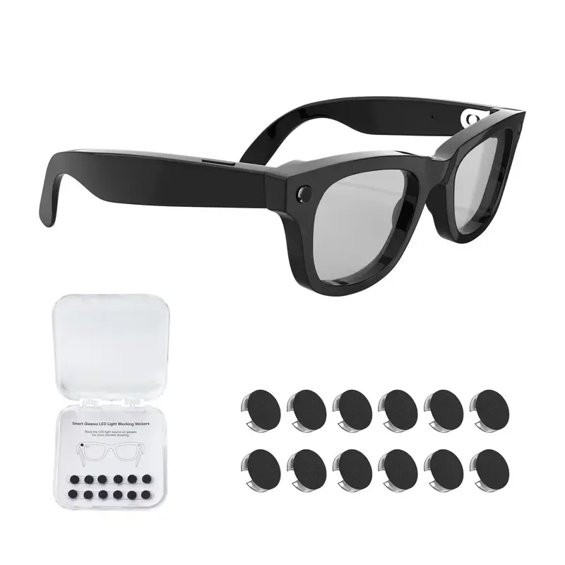 😎LED Light Blocking Stickers for Smart Glasses – Discreet Privacy Cover ...