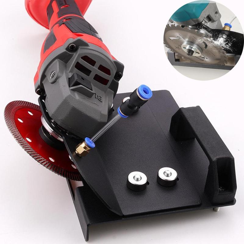 Product Introduction of 45 Degree Tile Chamfering Tool with Base Plate, Type 100 Angle Grinder Stand for Tile 45° Chamfer Cutting, Angle Grinder Stand for Cutting Ceramic Stone, Work Equipment for Men 0