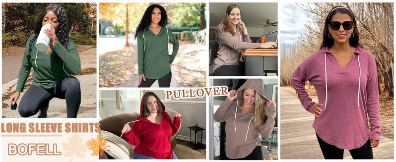 WIHOLL Womens Fashion Tops Hoodies for Women Pullover Oversized Sweatshirts Long SLeeve Shirts Loose Fit*(Size UP 1-2 for True Oversized Look!)* WIHOLL Womens Fashion Tops Hoodies for Women Pullover Oversized Sweatshirts Long SLeeve Shirts Loose Fit*(Size UP 1-2 for True Oversized Look!)*
