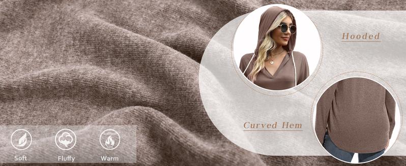 WIHOLL Womens Fashion Tops Hoodies for Women Pullover Oversized Sweatshirts Long SLeeve Shirts Loose Fit*(Size UP 1-2 for True Oversized Look!)* WIHOLL Womens Fashion Tops Hoodies for Women Pullover Oversized Sweatshirts Long SLeeve Shirts Loose Fit*(Size UP 1-2 for True Oversized Look!)*