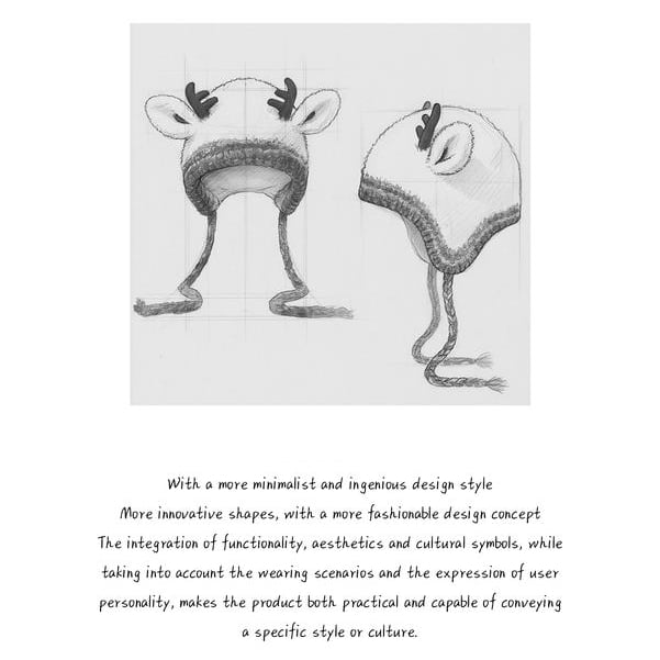 Christmas antler hat Christmas antler hat