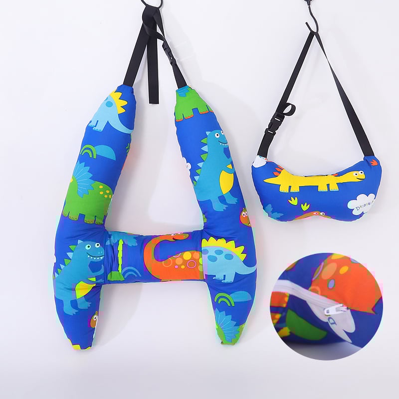 thumbnail image 2 of Aazon.co: Car Pillow For Kids, Kids &ap; Adults Car Neck Head Support Cushion Set,Travel Car Seat 2 of 10