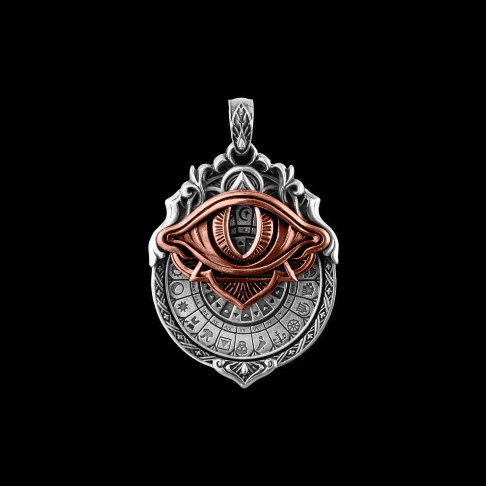🔥LAST DAY 50% OFF👁️‍🗨️Handmade Tarot Vision Pendant: Connect to Cosmic Wisdom Anytime