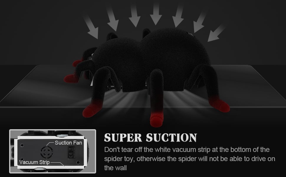 Super suction with suction fun, 