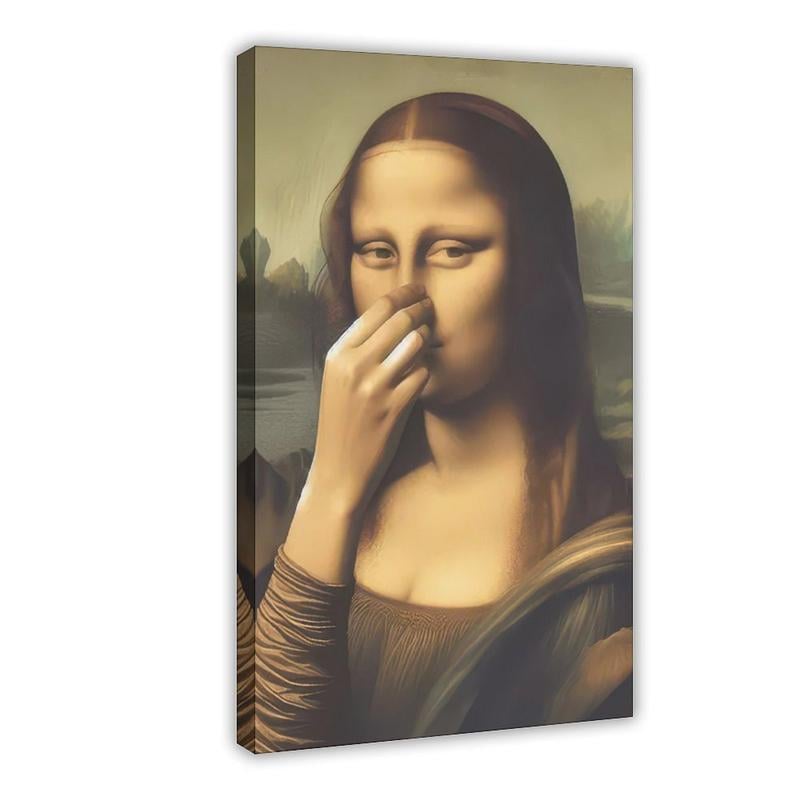 🎄Christmas Sale 49% OFF🎅Mona Lisa Bathroom Wall Art Decoration