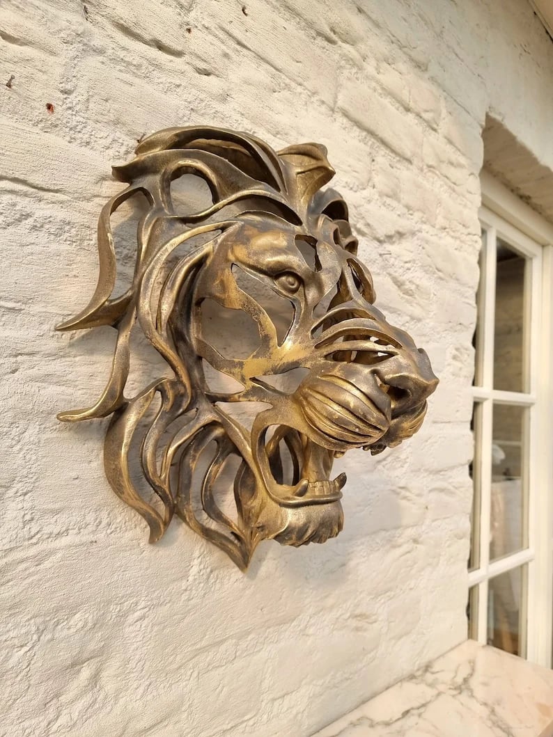 Decorative Lion Wall Art