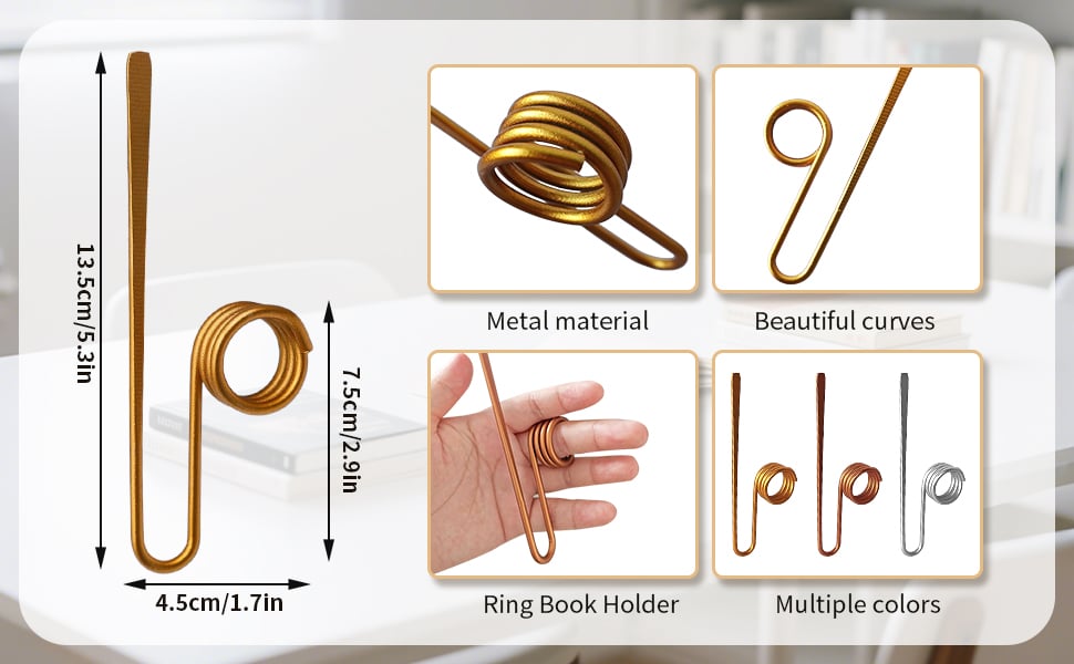 Finger Ring Book Opener Holder for Book Lovers Finger Ring Book Opener Holder for Book Lovers