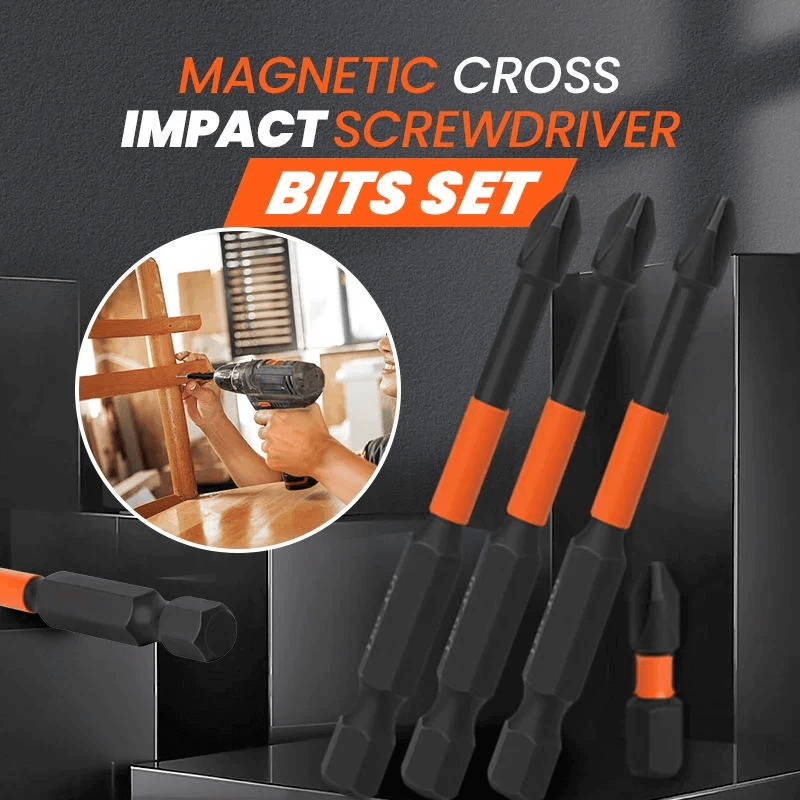 Cross Impact Screwdriver Bits Set Getsomebest