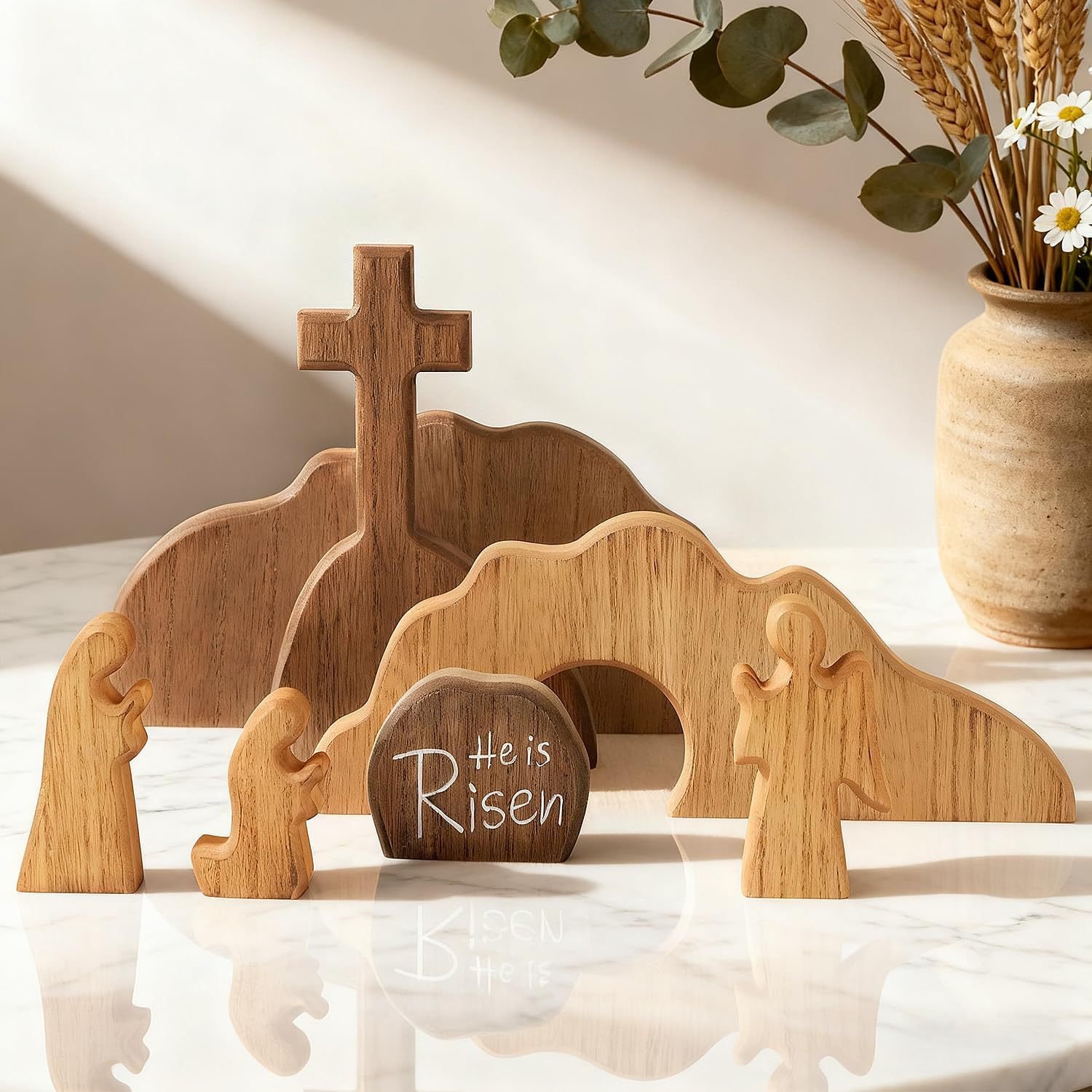 Easter Nativity Set