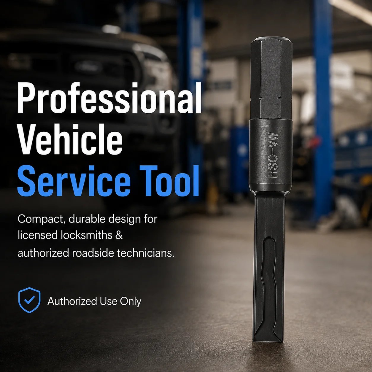Professional vehicle service tool compact durable service ready