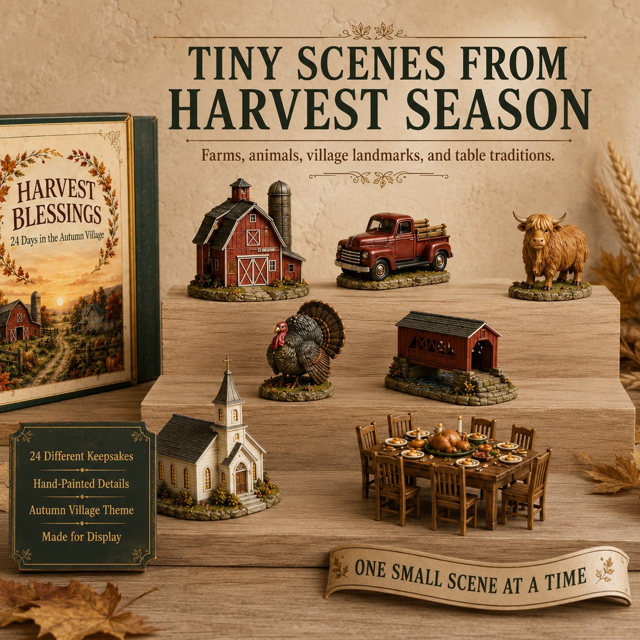 Harvest Blessings fall decor