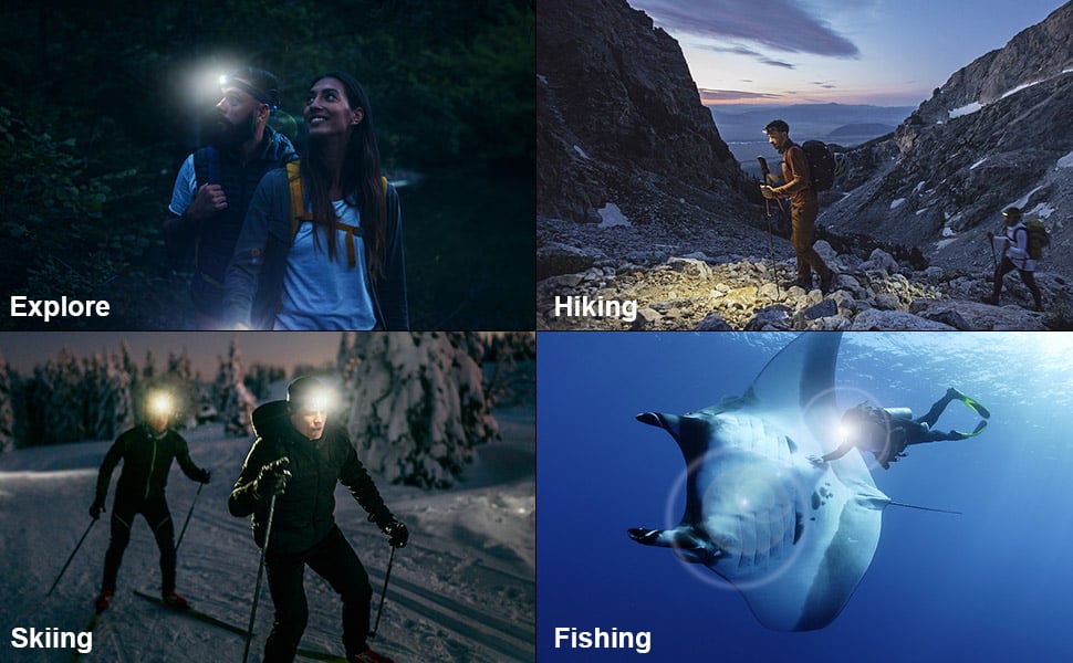 headlamp for adults rechargeable