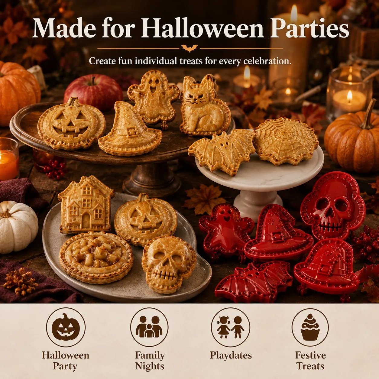 Halloween dessert table