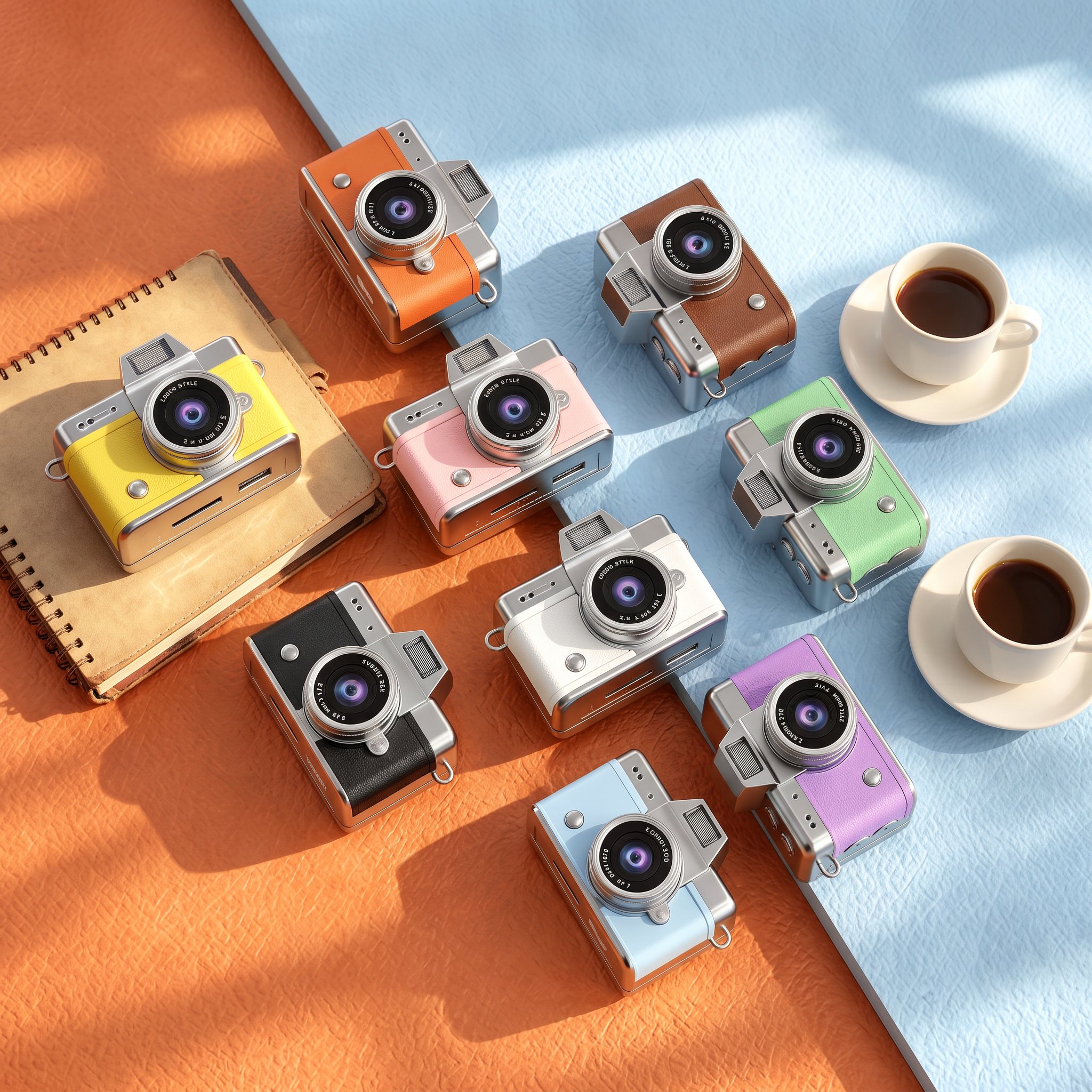 Retro camera lifestyle