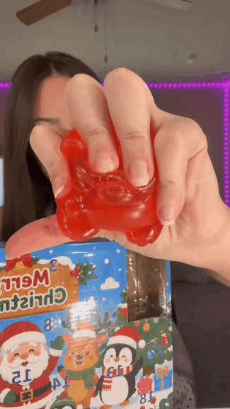 24-piece Christmas squishy advent calendar