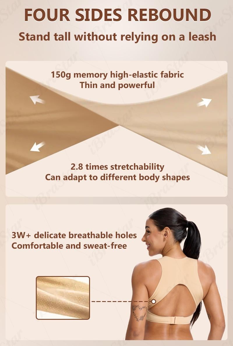ăPostural correctionăWomenâs Beige Wireless Bra, Soft Breathable Non-removable Moulded Cups, Yoga Fitness Sportswear for Gym & Daily Training ăPostural correctionăWomenâs Beige Wireless Bra, Soft Breathable Non-removable Moulded Cups, Yoga Fitness Sportswear for Gym & Daily Training