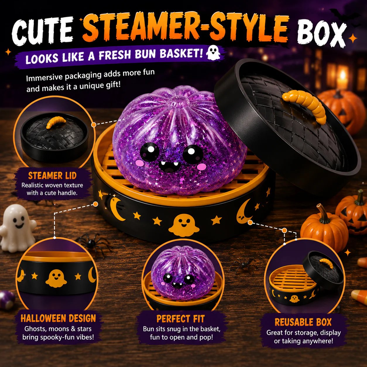 Halloween Steamer Style Box