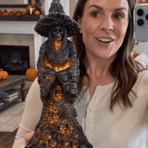Early Halloween PromotionSkeleton Witch Ornament