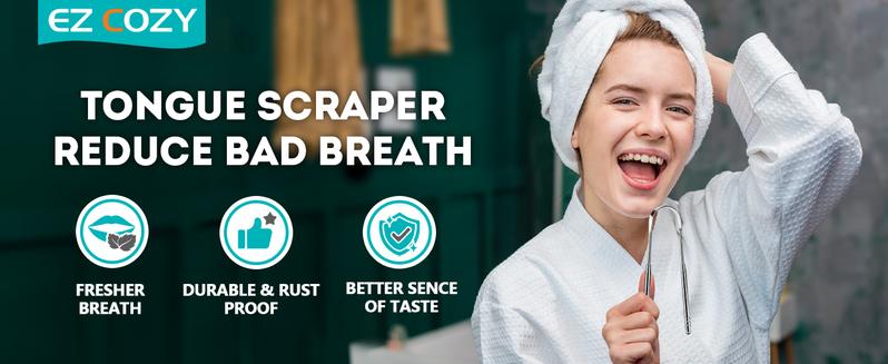 Product Introduction of 2 Pack Reduce Bad Breath U-Shape Stainless Steel for Adults Metal Cleaner for Oral Care and Fresher Breath Tongue Portable Scraper for Daily Care 0 Product Introduction of 2 Pack Reduce Bad Breath U-Shape Stainless Steel for Adults Metal Cleaner for Oral Care and Fresher Breath Tongue Portable Scraper for Daily Care 0